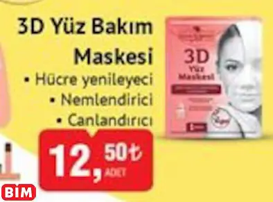 RİTUEL DE BEAUTE 3D YÜZ BAKIM MASKESİ
